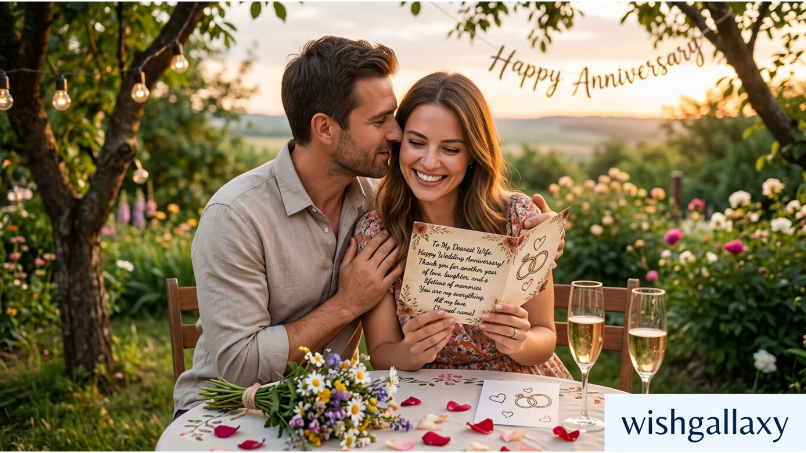 Romantic Wedding Anniversary Wishes for Wife
