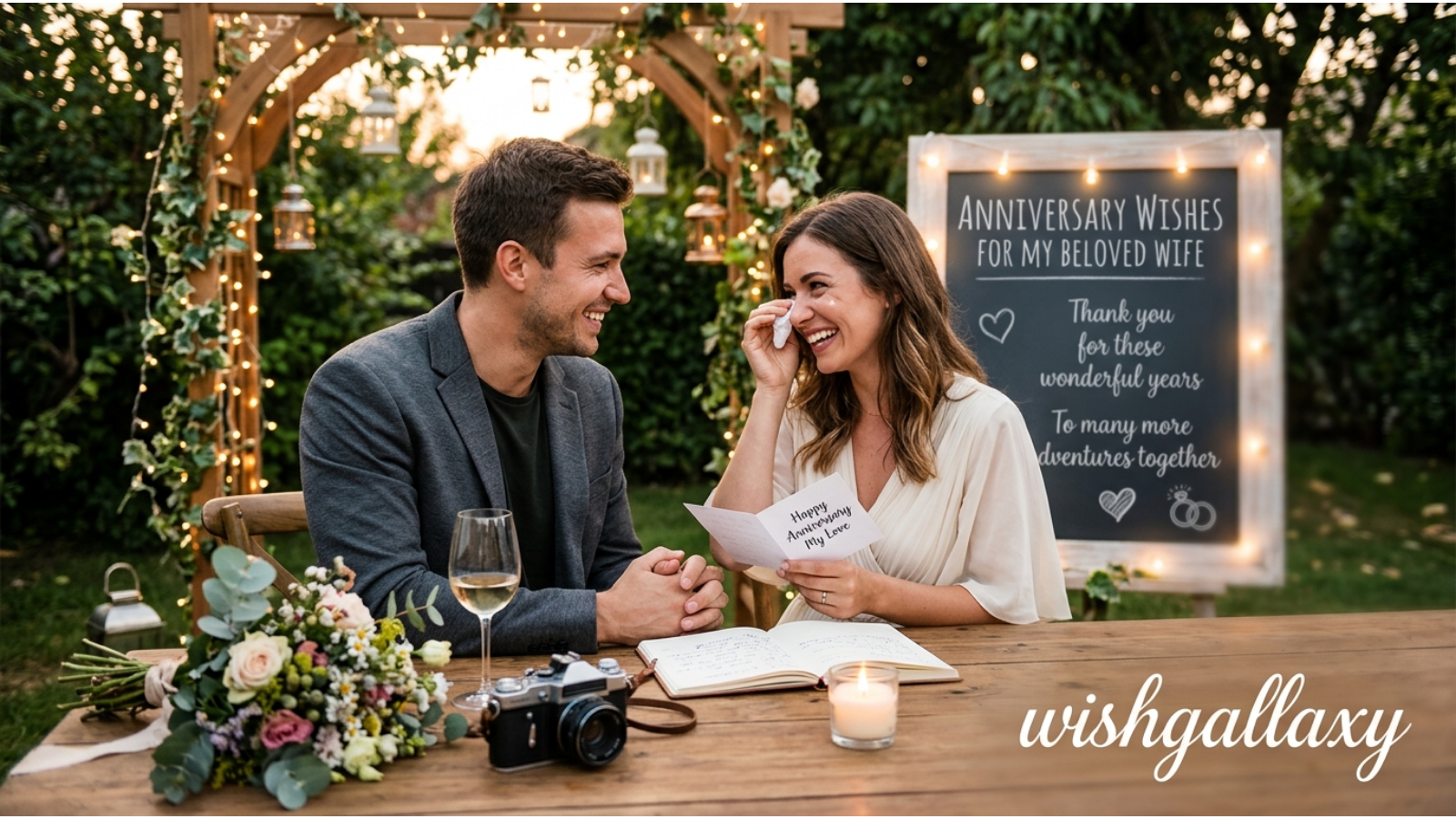 Emotional Wedding Anniversary Wishes for Wife