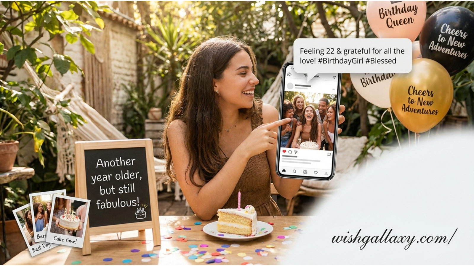 Instagram Captions for a Girl's Birthday