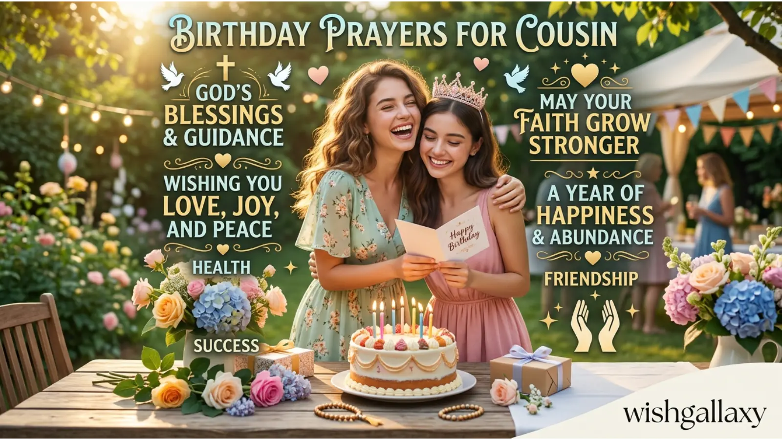 Birthday Prayers for Cousin
