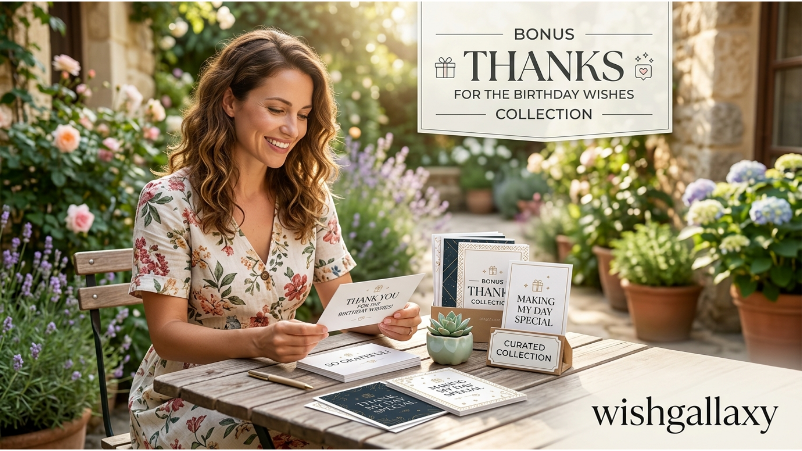 Bonus Thanks for the Birthday Wishes Collection