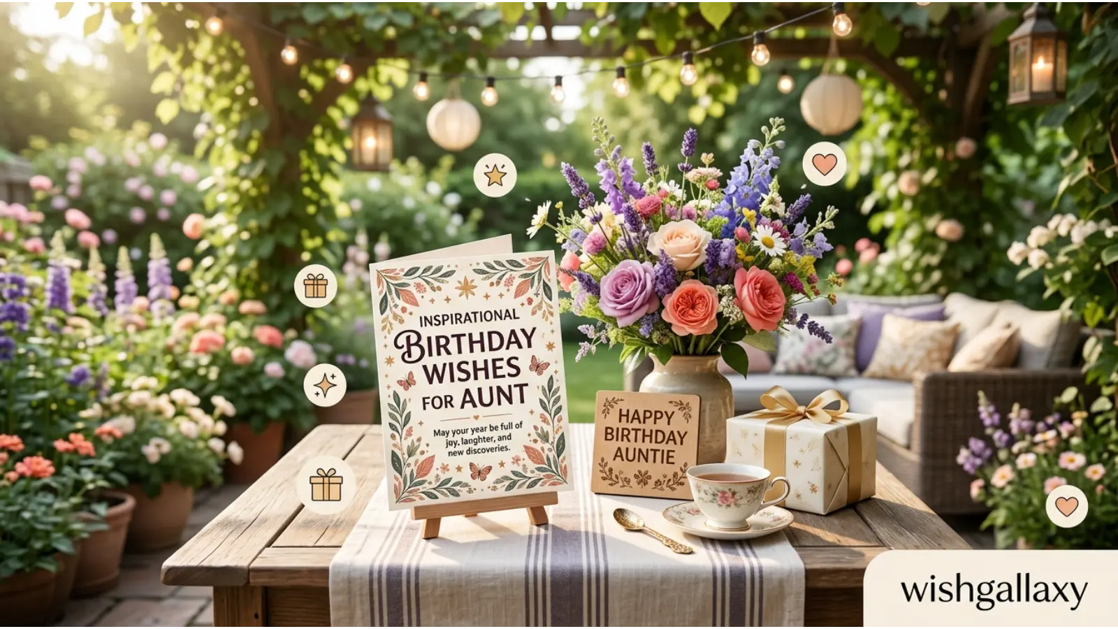 Inspirational Birthday Wishes for Aunt