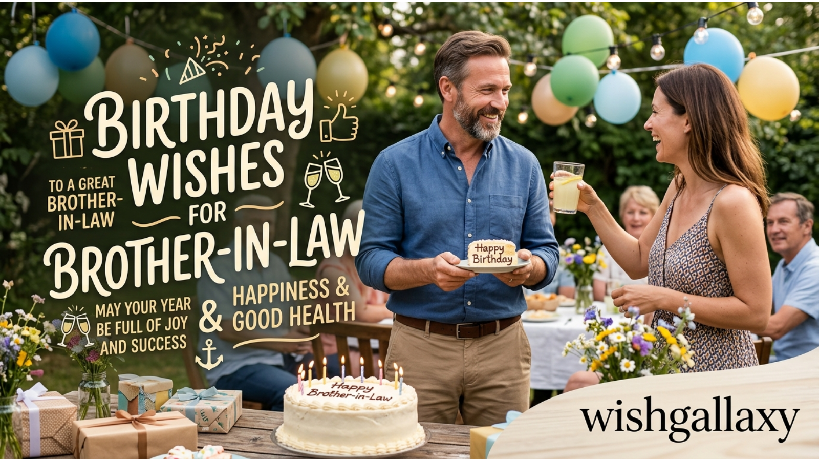 Birthday Wishes for Brother in Law