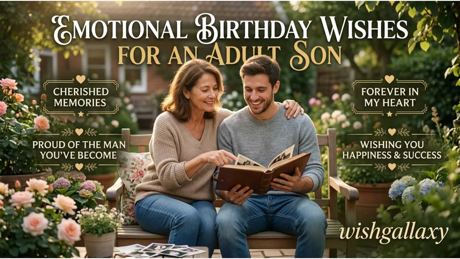 Emotional Birthday Wishes for an Adult Son