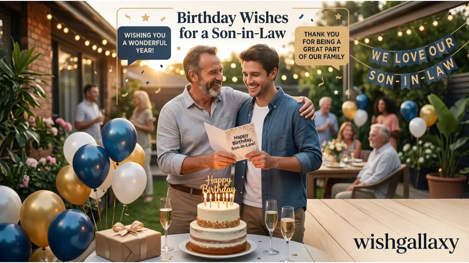 Birthday Wishes for Son in Law