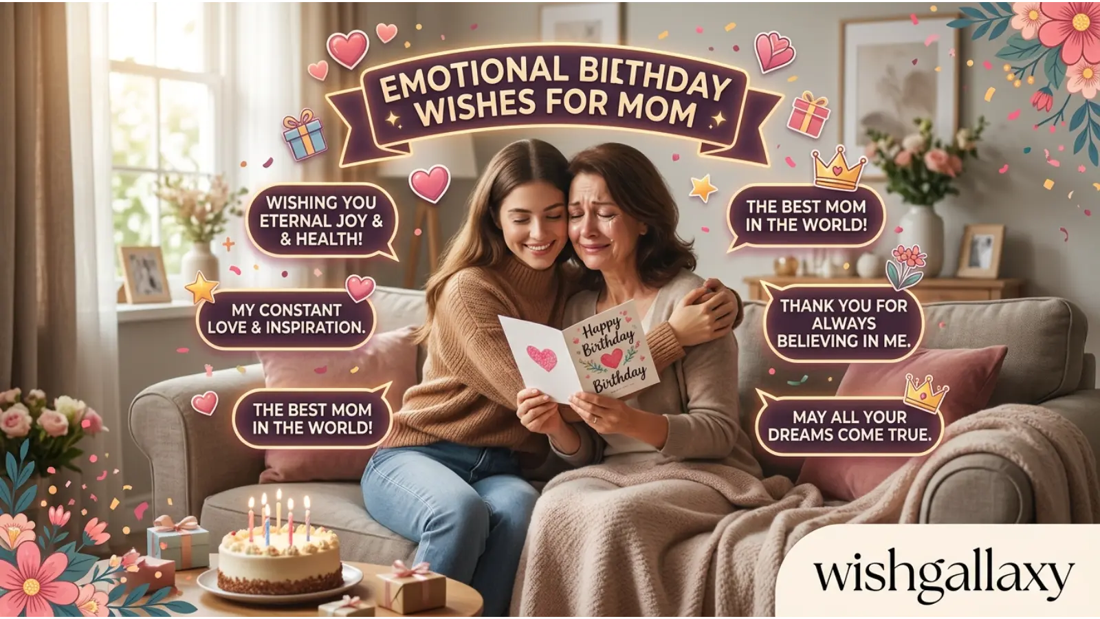 Emotional Birthday Wishes for Mom