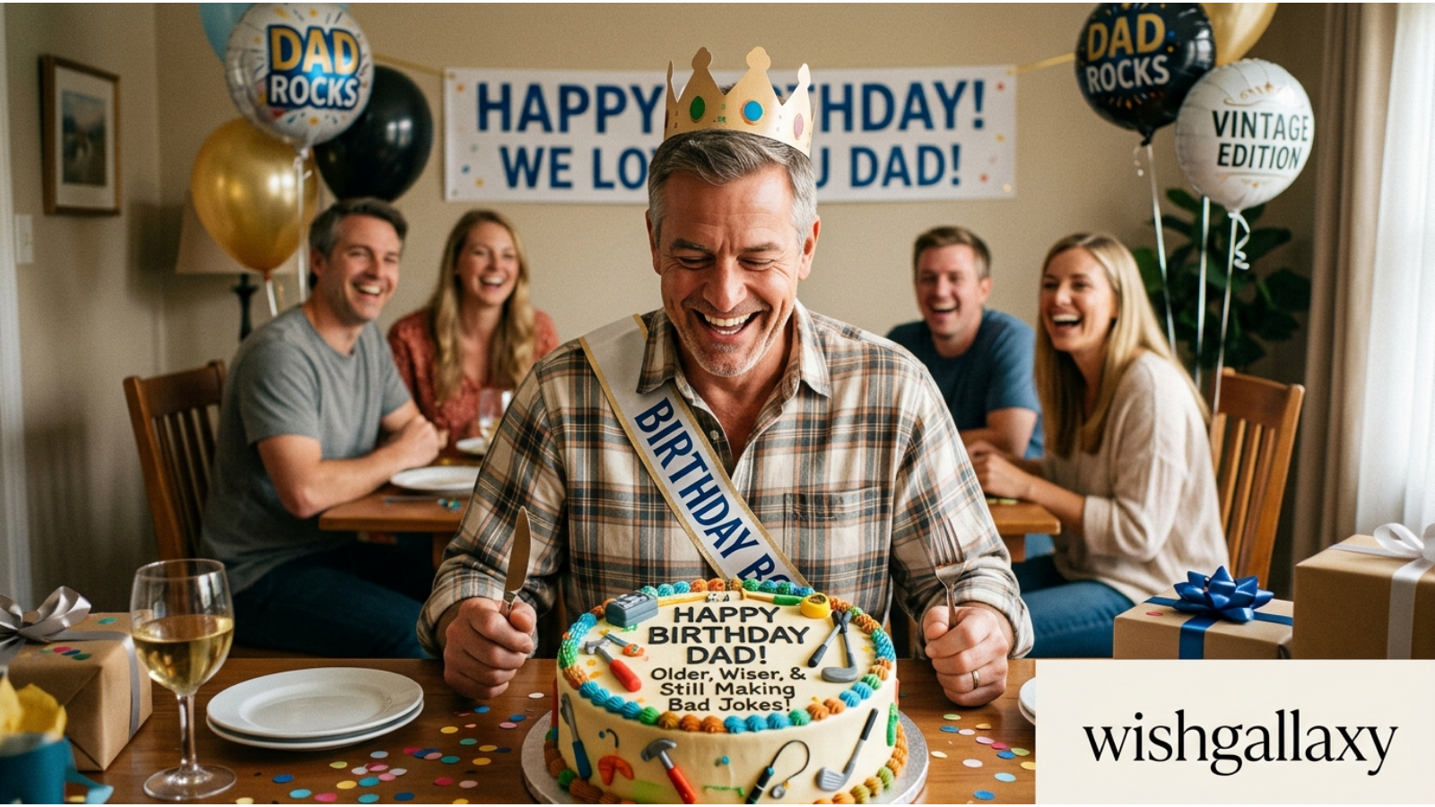 Funny Birthday Wishes for Dad