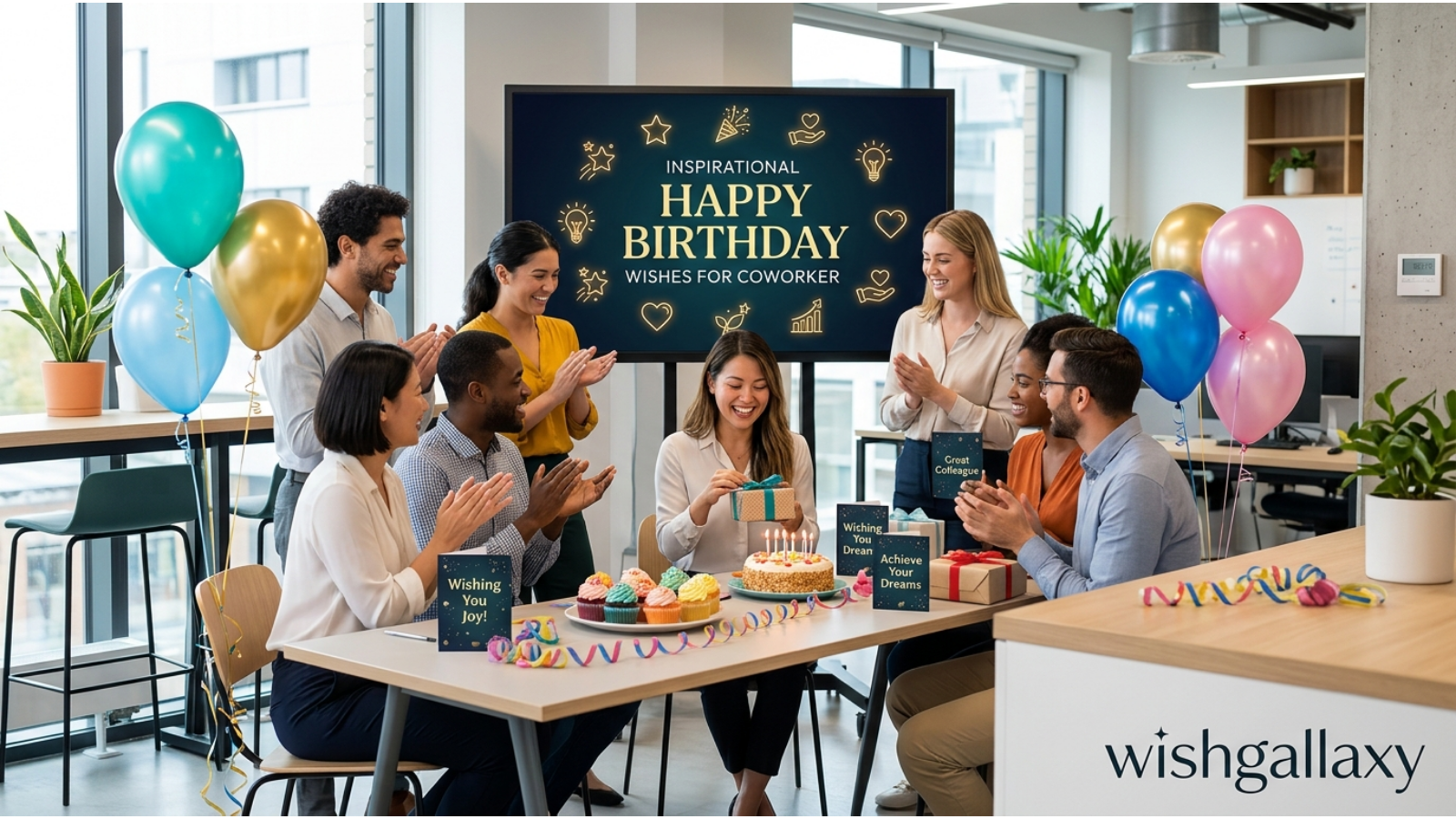 Inspirational Happy Birthday Wishes for Coworker