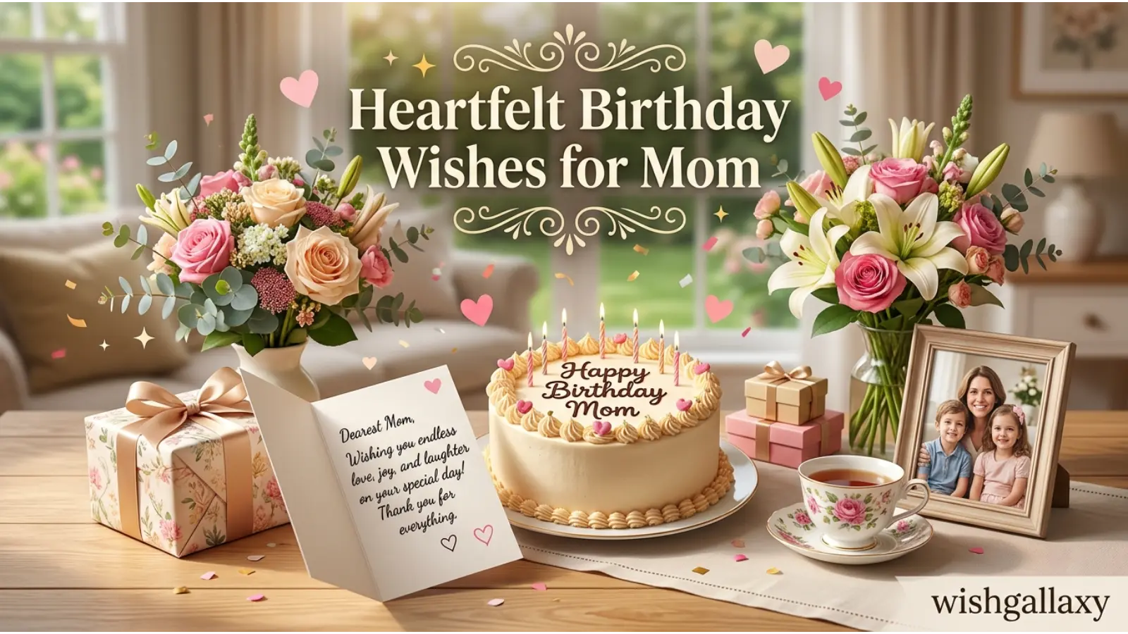 Heartfelt Birthday Wishes for Mom
