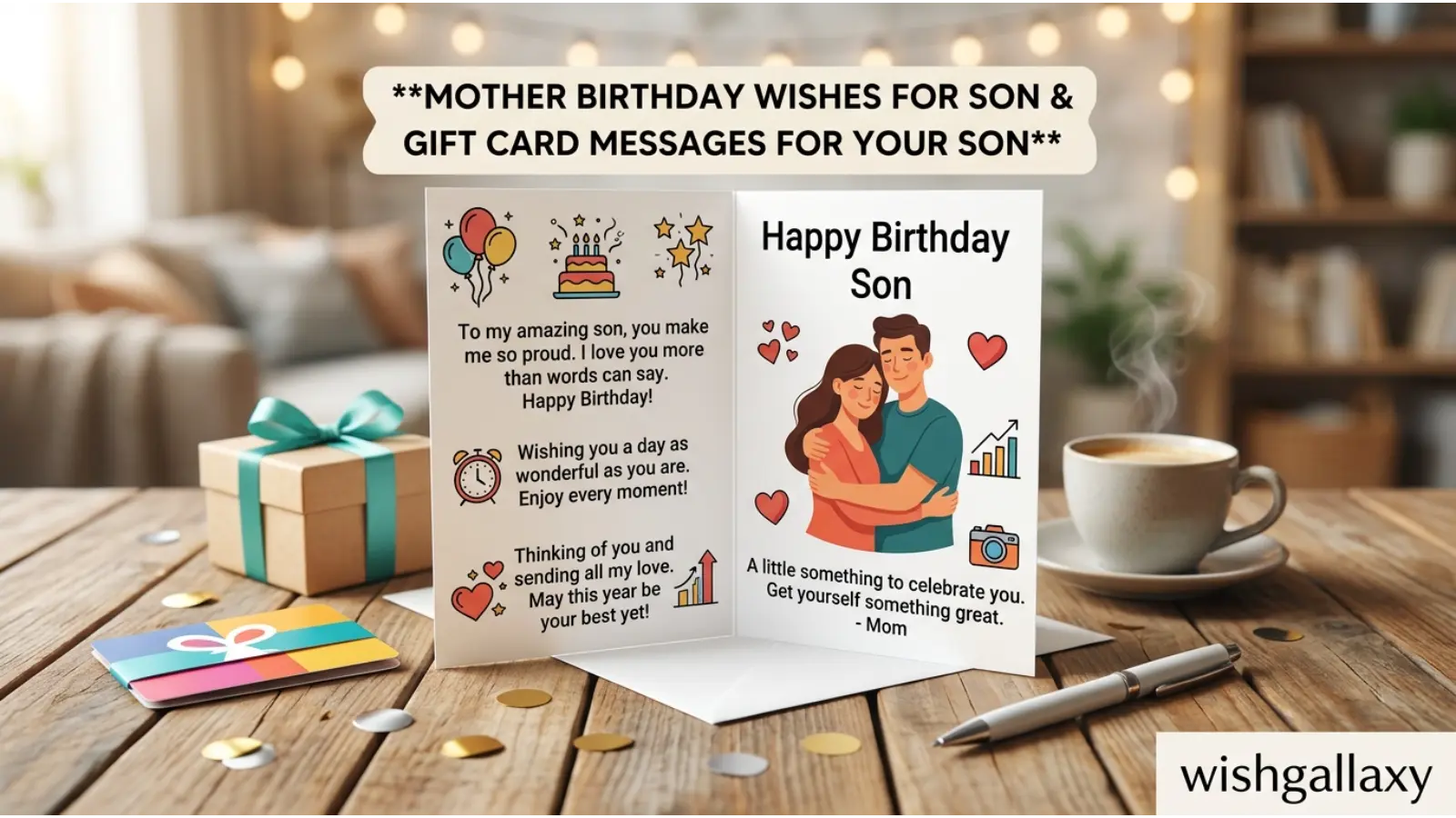 Gift Card Messages for Your Son