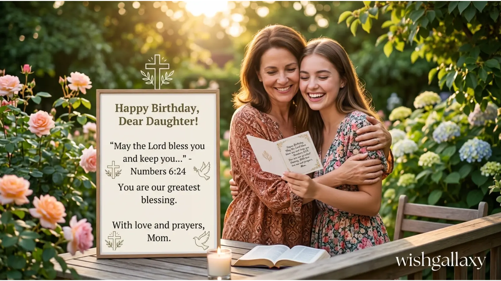 Religious Birthday Wishes for Daughter from Mom