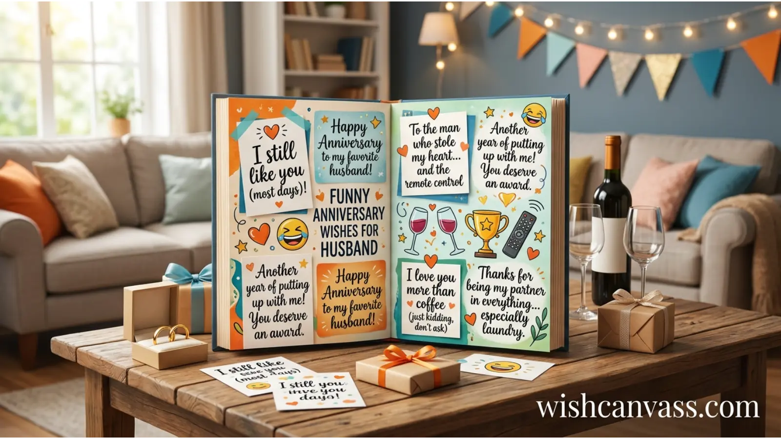 Funny Anniversary Wishes for Husband