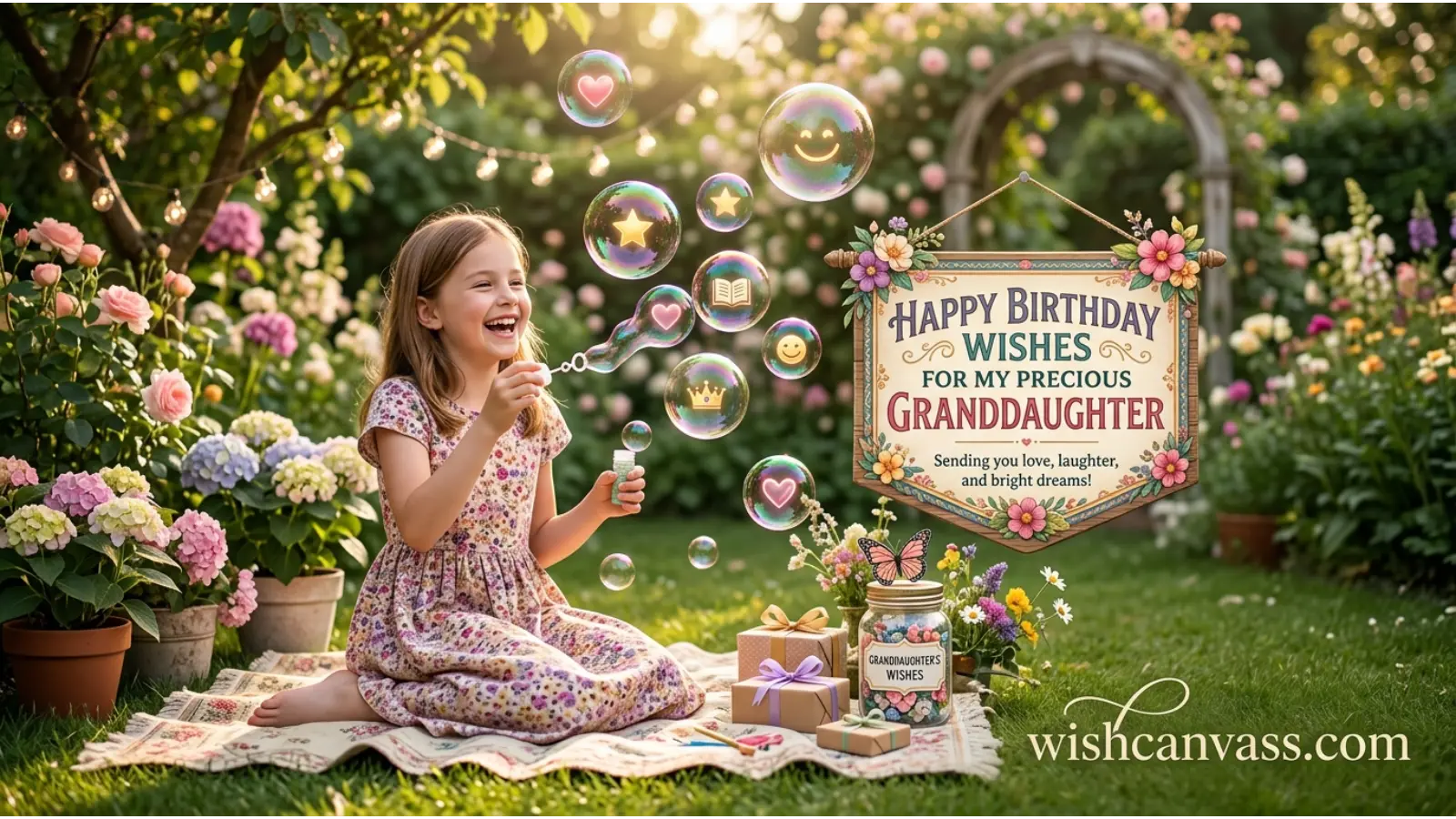 Birthday Wishes for Grand Daughter