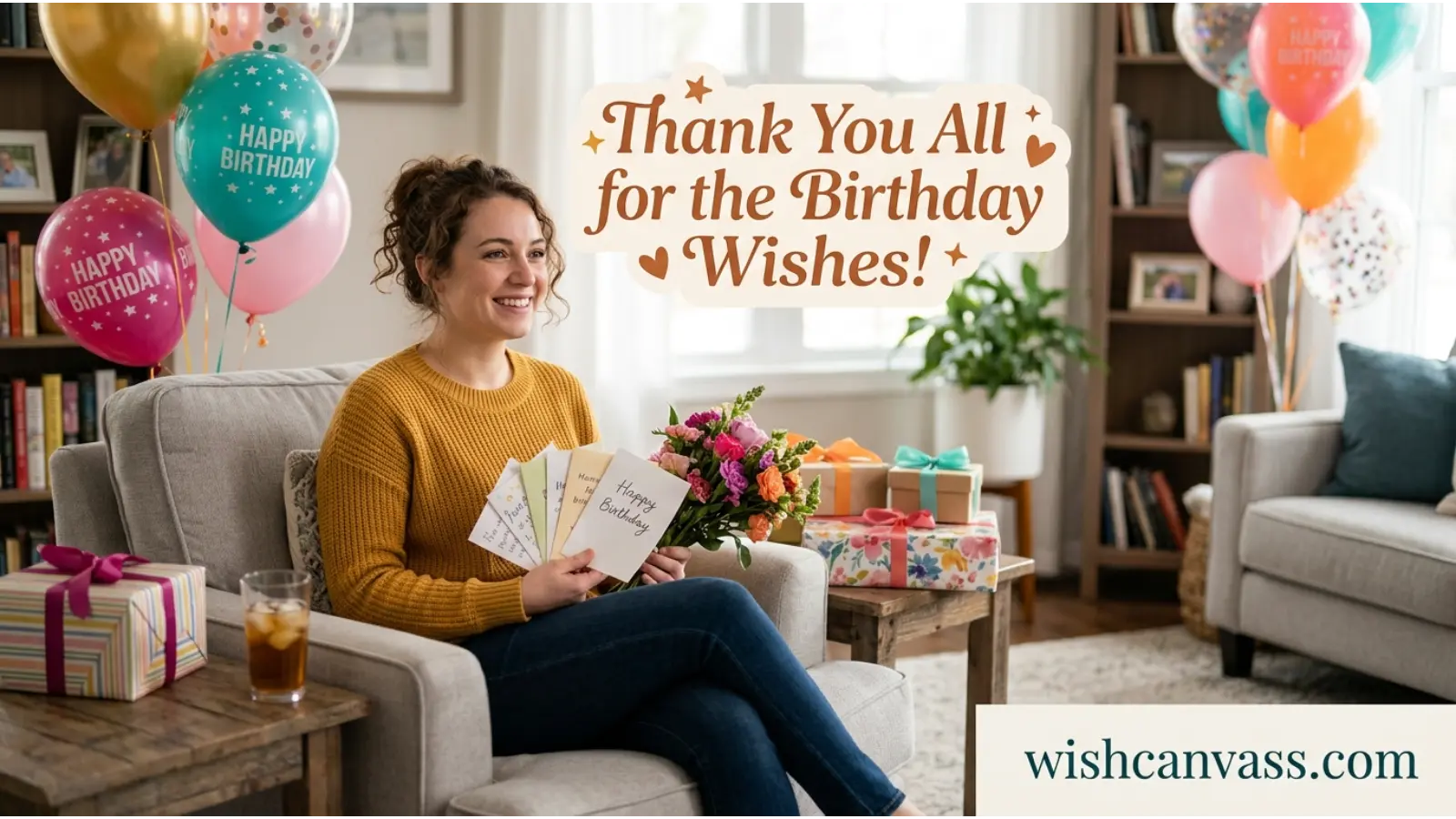 Thank You All for the Birthday Wishes