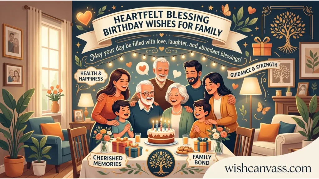 Heartfelt Blessing Birthday Wishes for Family
